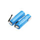 Baterie 14430 cu plăcuțe de montaj, 650mAh, Li-Ion, 3.7V, HQ