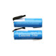 Baterie 14430 cu plăcuțe de montaj, 650mAh, Li-Ion, 3.7V, HQ
