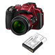 Baterie pentru Nikon Coolpix, 1700mAh, Li-Ion, 3.8V, EN-EL23, HQ