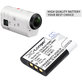 Baterie pentru Sony HDR-AZ1, 640mAh, Li-Ion, 3.7V, NP-BY1, HQ