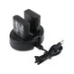 2 baterii cu încărcător pentruNikon Coolpix P7000, P7700, D3100, D3200, D5100, 1030mAh, Li-Ion, 7.4V, EN-EL14, HQ