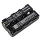 Baterie pentru Line 6 James Tyler Variax, Line 6 JTV Guitar, 2600mAh, Li-Ion, 7.4V, BA12, HQ