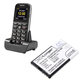 Baterie pentru Doro Primo 365, 1300mAh, Li-Ion, 3.7V, RCB01, HQ