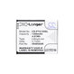 Baterie pentru Panasonic Kx-Tu150, Kx-Tu150exr, 1300mAh, Li-Ion, 3.7V, 454854AR, HQ