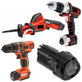 Baterie pentru Black & Decker EGBL108, BDCDMT112, 2500mAh, Li-Ion, 12V, LBXR12, BL1310, BL1510, LB12, HQ