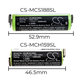 Baterie pentru Moser Easy Style 1881, 2000mAh, Ni-MH, 1.2V, 1852-7531, HQ