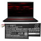 Baterie pentru MSI GF63, MSI GF75, MSI GS63, 4500mAh, Li-Pol, 11.4V, BTY-M6K, HQ