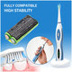 Baterie pentru Waterpik 900 Sonic Toothbrush, Sensonic Plus Sr-3000, 700mAh, Ni-MH, 2.4V, BK-4MCCE, HQ