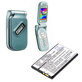 Baterie pentru Alcatel Lollipops, 650mAh, Li-Ion, 3.7V, 3DS11080AAAA, HQ