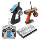 Baterie pentru Flysky FA605, FS-GT2B, FS-I10, 1600mAh, Li-Pol, 3.7V, FS-BA800, HQ