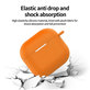 Silicon Caz pentru AirPods 4, Orange