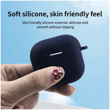 Silicon Caz pentru AirPods 4, Orange