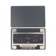 Trackpad complet pentru MacBook Pro 14", A2779 (2023), Space Gray, 661-32206, Genuine Apple