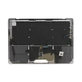 Ramă superioară tastatură pentru MacBook Pro 14", A2442 (2021), A2779 (2023), cu tastatură US și baterie, Space Gray, 661-32210, Genuine Apple