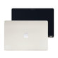 Display LCD pentru MacBook Air 15", A3114 (2024), cu sticlă frontală și capac, Starlight, 661-40261, Genuine Apple