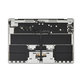 Ramă superioară tastatură pentru MacBook Air 15", A3114 (2024), cu tastatură US și baterie, Silver, 661-40267, Genuine Apple