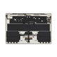 Ramă superioară tastatură pentru MacBook Air 15", A3114 (2024), cu tastatură US și baterie, Starlight, 661-40268, Genuine Apple