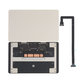 Trackpad complet pentru MacBook Air 13", A3113 (2024), Starlight, 661-40276, Genuine Apple