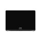 Display LCD pentru MacBook Air 13", A3113 (2024), cu sticlă frontală și capac, Space Gray, 661-40278, Genuine Apple