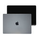 Display LCD pentru MacBook Air 13", A3113 (2024), cu sticlă frontală și capac, Space Gray, 661-40278, Genuine Apple