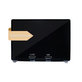 Display LCD pentru MacBook Pro 14", A3112, A3185 (2024), cu sticlă frontală și capac, Nano-Texture, Space Black, 661-41795, Genuine Apple