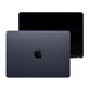 Display LCD pentru MacBook Air 15", A3241 (2025), cu sticlă frontală și capac, Midnight, 661-50131, Genuine Apple