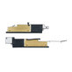 Difuzoare (Stânga și Dreapta) pentru MacBook Air 13", A3113 (2024), cu antena, 923-10350, Genuine Apple