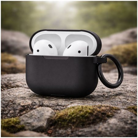 Silicon Caz pentru AirPods 3, negru