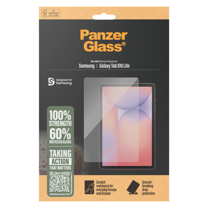 Sticlă securizată UWF pentru Samsung Galaxy Tab S10 Lite, Transparent, PanzerGlass