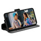 Caz Wallet Kickstand pentru Samsung Galaxy A56 5G, Negru, PanzerGlass