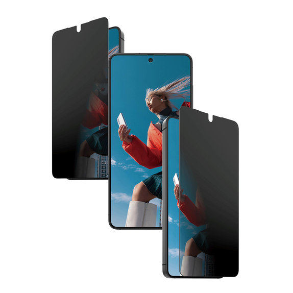 PanzerGlass - Sticlă securizată UWF 2-Way Privacy cu aplicator pentru Samsung Galaxy S26, transparentă