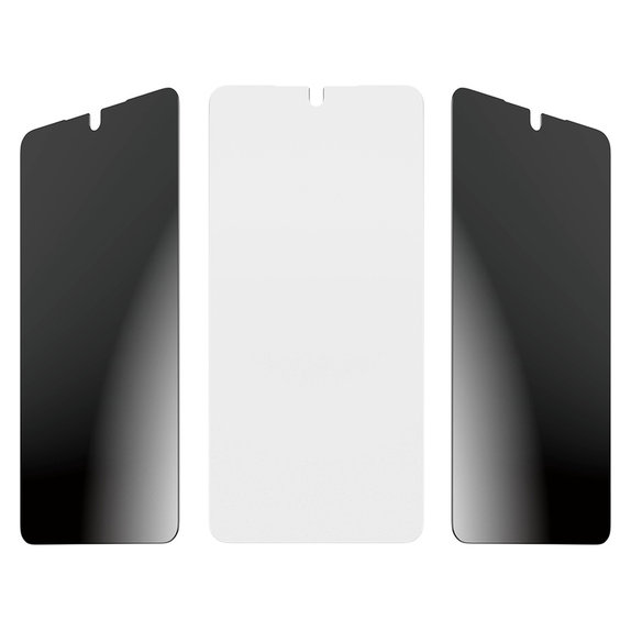 Sticlă securizată UWF 2-Way Privacy cu aplicator pentru Samsung Galaxy S26+, Transparent, PanzerGlass