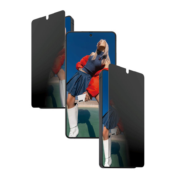 PanzerGlass - Sticlă securizată UWF 2-Way Privacy cu aplicator pentru Samsung Galaxy S26 Ultra, transparentă