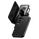 Caz Tango Wallet Two-In-One cu QI pentru Samsung Galaxy S26+, Negru, PanzerGlass