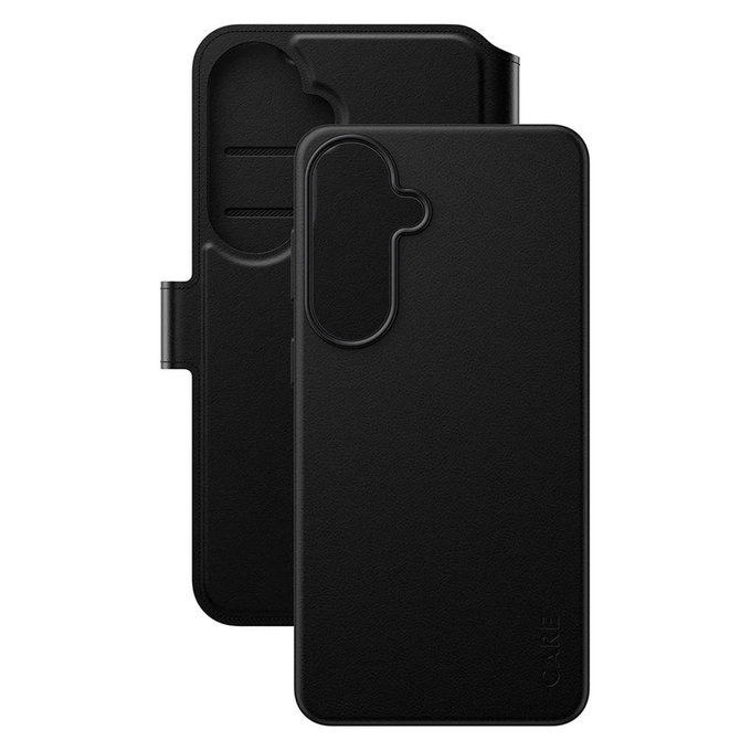 Caz Tango Wallet Two-In-One cu QI pentru Samsung Galaxy S26+, Negru, PanzerGlass