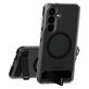 Caz Kickstand cu QI negru pentru Samsung Galaxy S26+, Negru, PanzerGlass