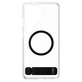 Caz Kickstand cu QI negru pentru Samsung Galaxy S26 Ultra, Transparent, PanzerGlass