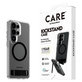 Caz Kickstand cu QI negru pentru Samsung Galaxy S26 Ultra, Transparent, PanzerGlass