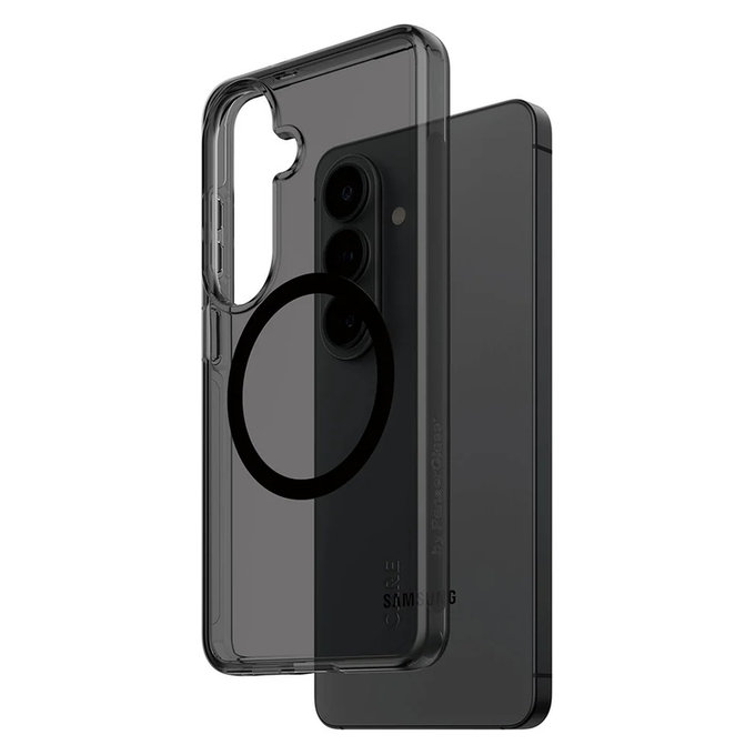 Caz Smokey cu QI negru pentru Samsung Galaxy S26, Negru, PanzerGlass