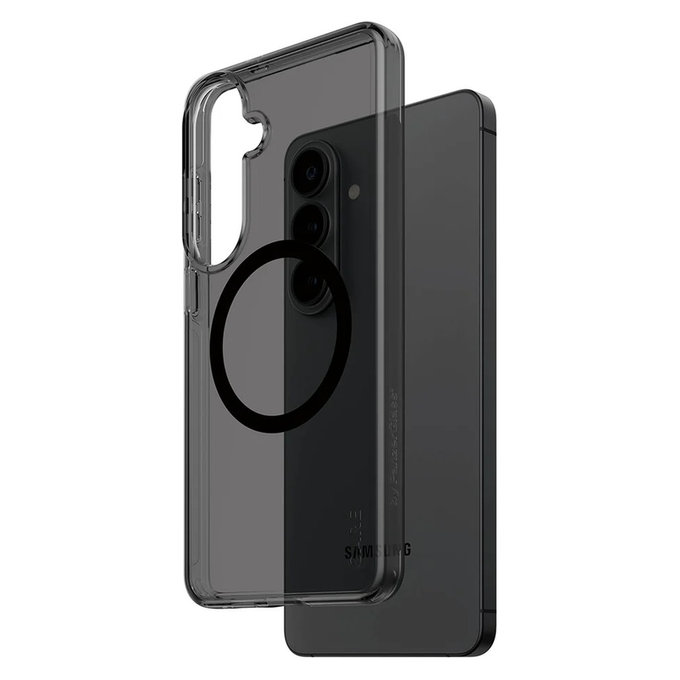 Caz Smokey cu QI negru pentru Samsung Galaxy S26+, Negru, PanzerGlass