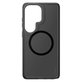 Caz Smokey cu QI negru pentru Samsung Galaxy S26 Ultra, Negru, PanzerGlass
