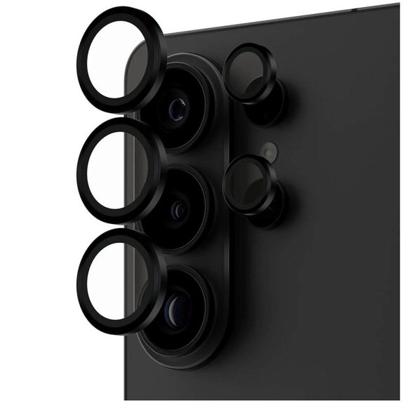 Protecție lentilă Hoops pentru Samsung S26 Ultra, Negru, PanzerGlass