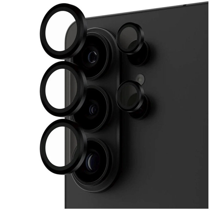 Protecție lentilă Hoops pentru Samsung S26 Ultra, Negru, PanzerGlass