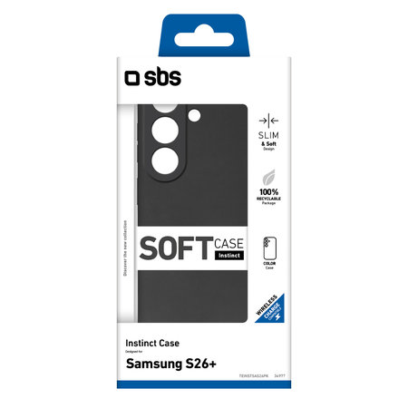 SBS - Caz Instinct pentru Samsung Galaxy S26+, negru