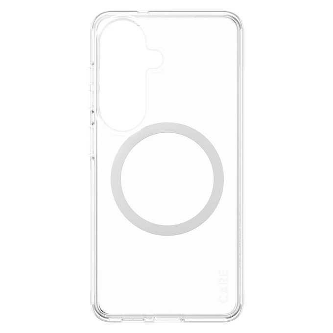 Caz Urban Explorer cu QI alb pentru Samsung Galaxy S26, Transparent, PanzerGlass