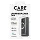 Caz Urban Explorer cu QI alb pentru Samsung Galaxy S26+, Transparent, PanzerGlass