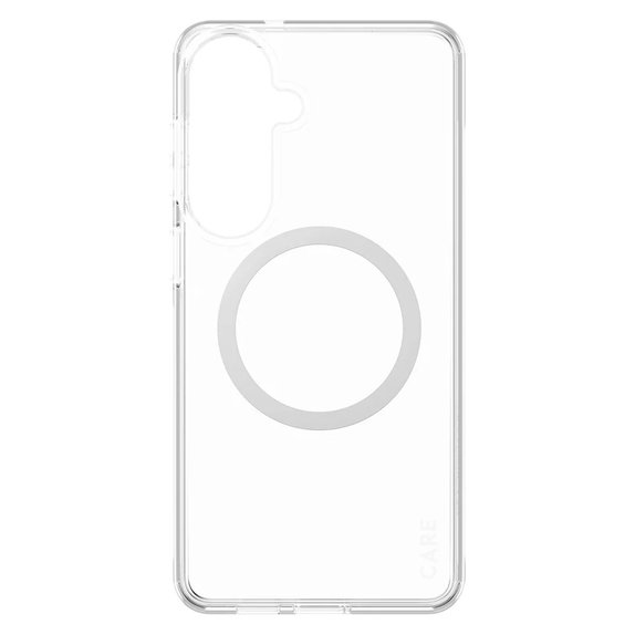 Caz Urban Explorer cu QI alb pentru Samsung Galaxy S26+, Transparent, PanzerGlass