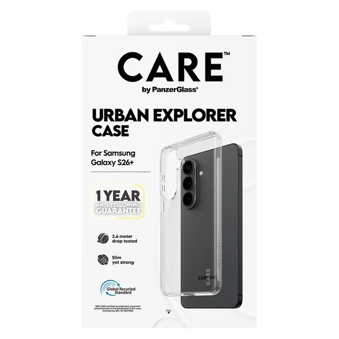 Caz Urban Explorer pentru Samsung Galaxy S26+, Transaparentná, PanzerGlass