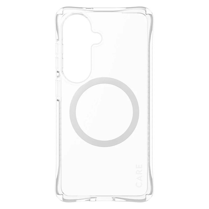 Caz Samba cu QI alb pentru Samsung Galaxy S26, Transparent, PanzerGlass