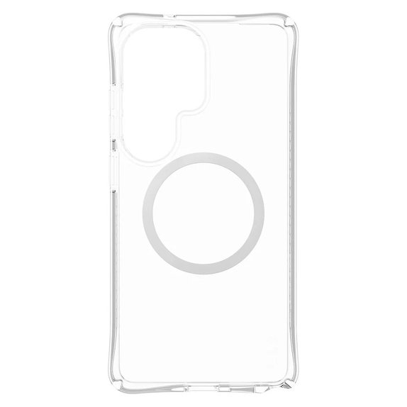 Caz Samba cu QI alb pentru Samsung Galaxy S26 Ultra, Transparent, PanzerGlass